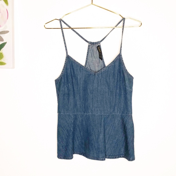 Zara Tops - Zara | Peplum Tank Top M